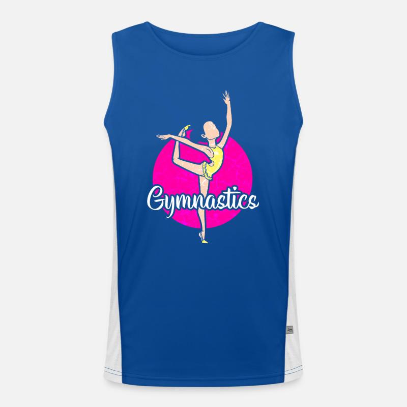 gymnastics Men's Functional Contrast Tank Top 