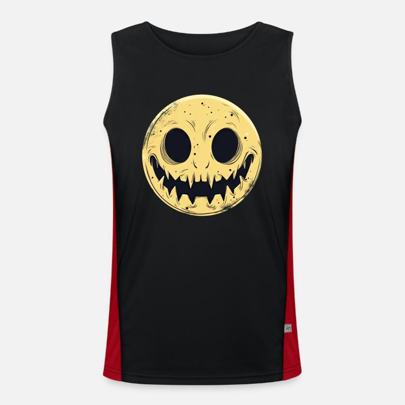 Moon Grin Men's Functional Contrast Tank Top 