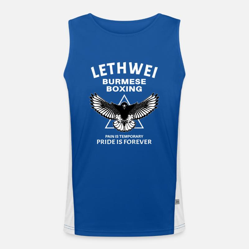 Lethwei Eagle Men's Functional Contrast Tank Top 