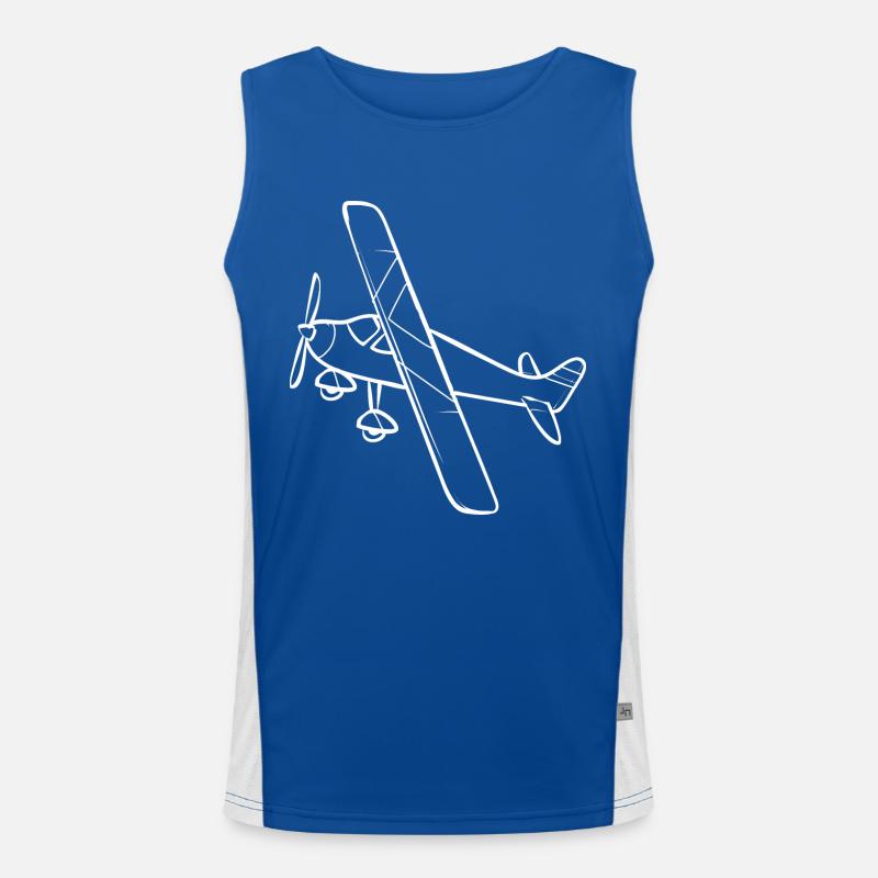 Modèle d’avion télécommandé Débardeur respirant contrasté Homme 