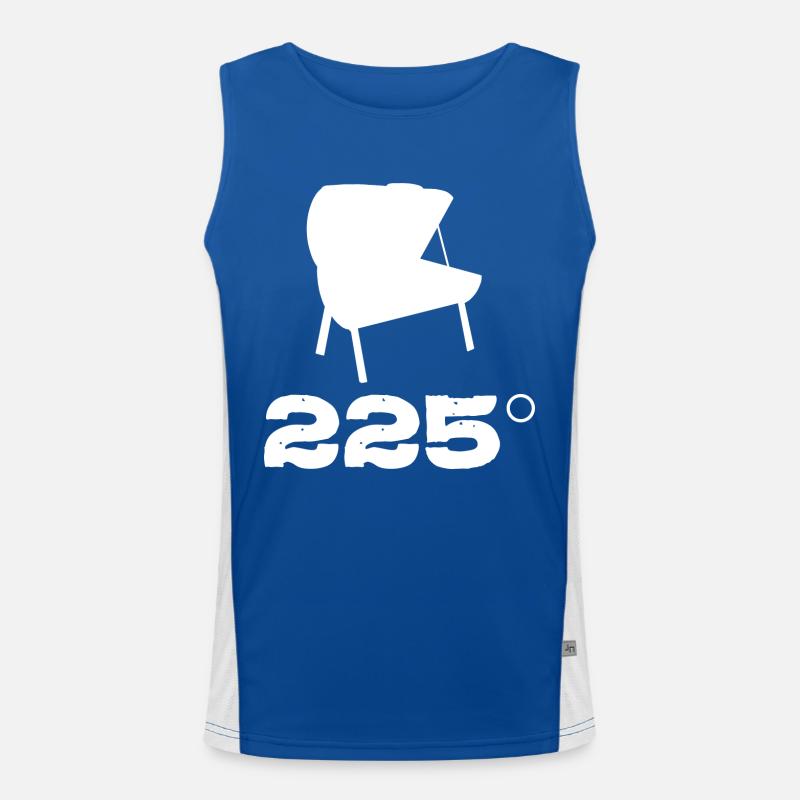 BBQ Men's Functional Contrast Tank Top 