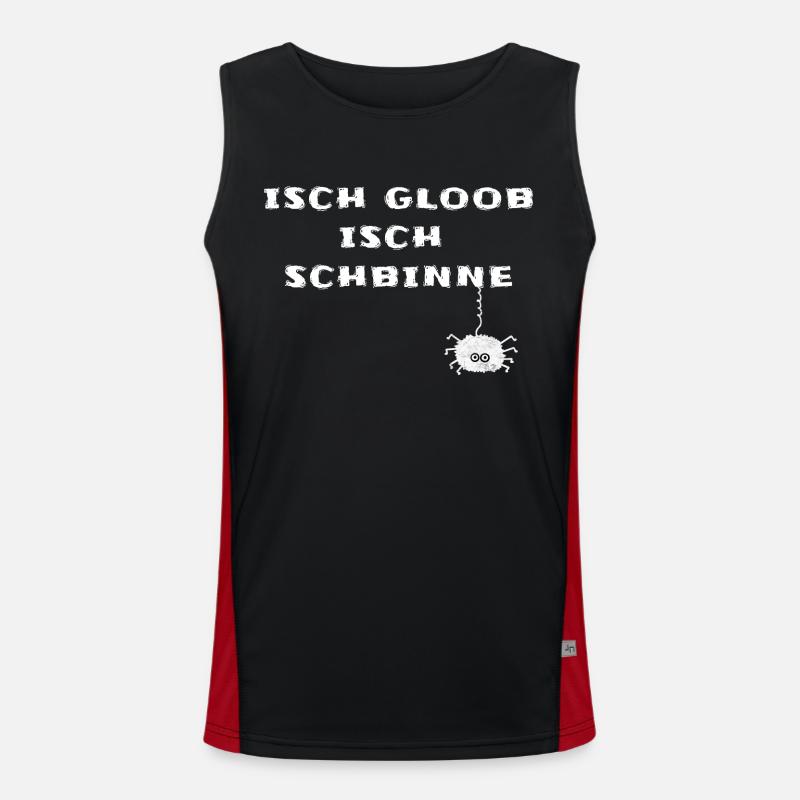 Saxony Proverbs Saxon Men's Functional Contrast Tank Top 