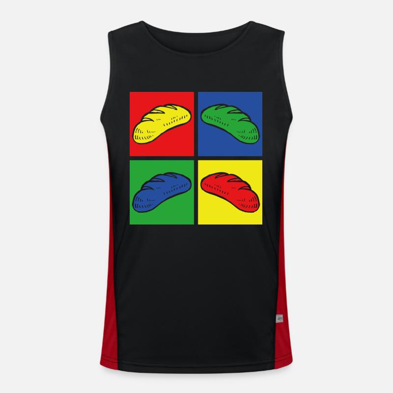bake Men's Functional Contrast Tank Top 