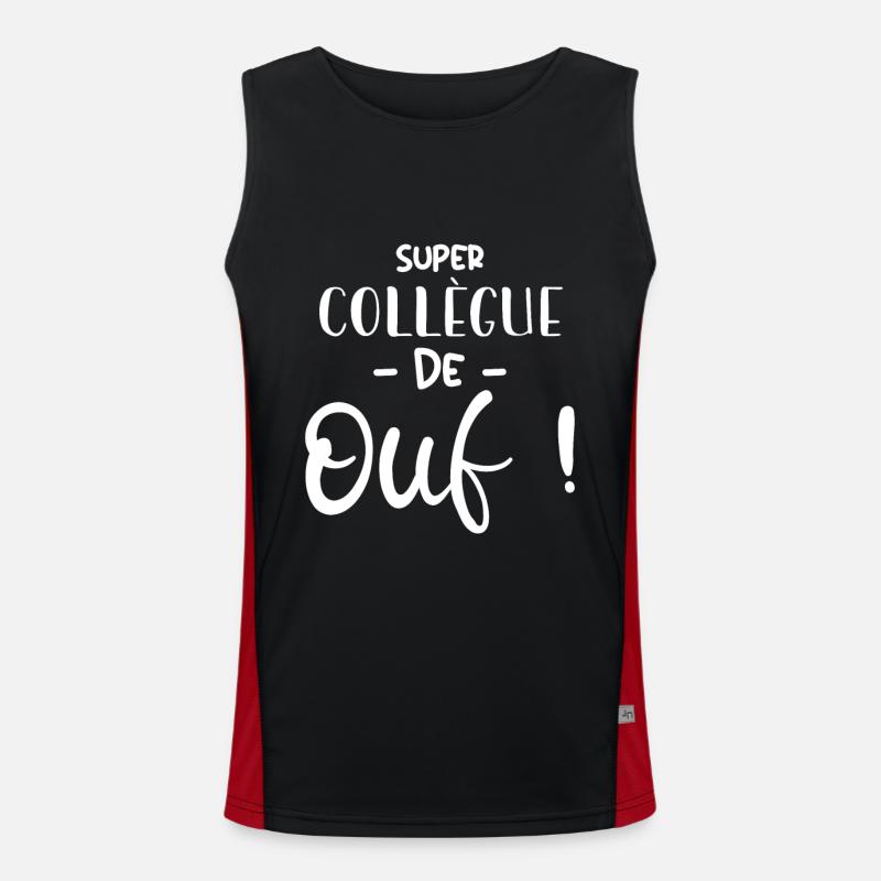 Super Collègue De Ouf Débardeur respirant contrasté Homme 
