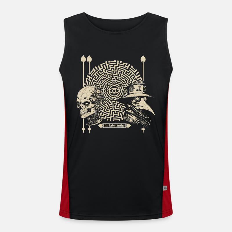 à labyrintho Débardeur respirant contrasté Homme 