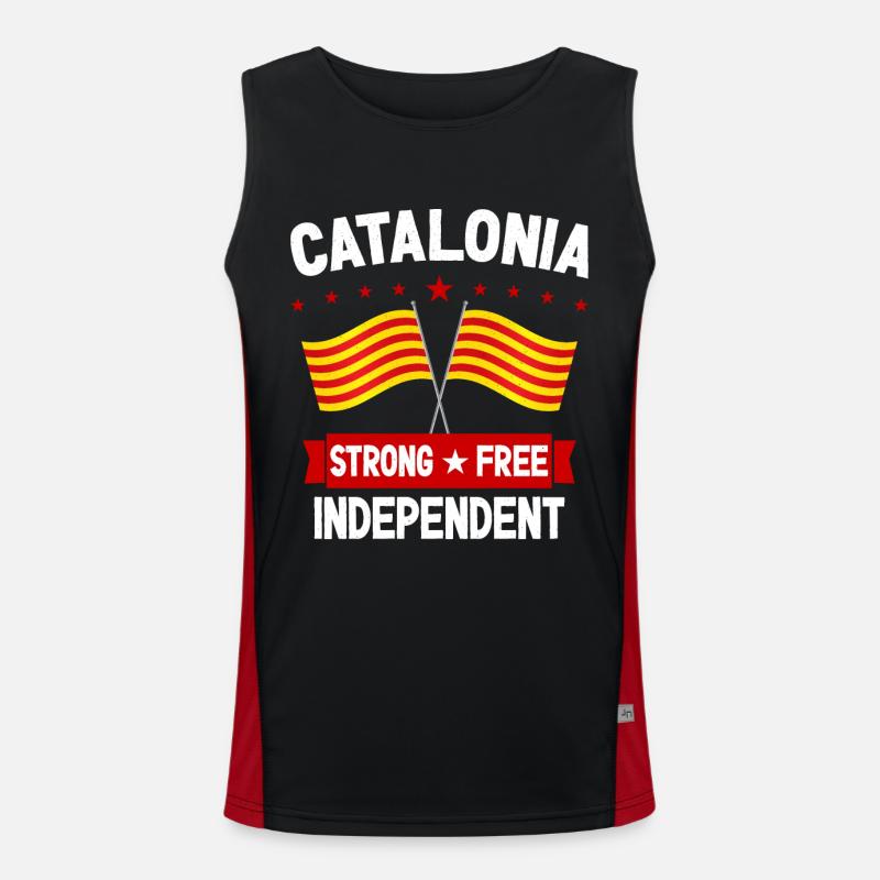 Catalogne Débardeur respirant contrasté Homme 