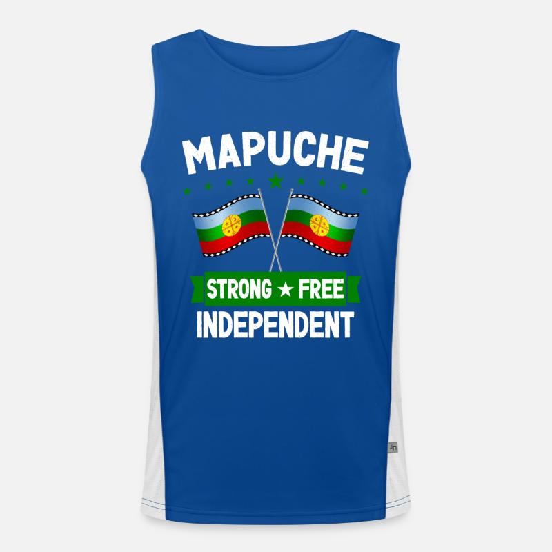 Mapuche Men's Functional Contrast Tank Top 