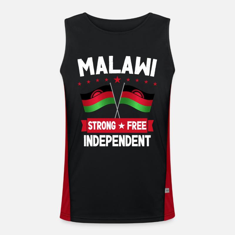 Malawi Débardeur respirant contrasté Homme 
