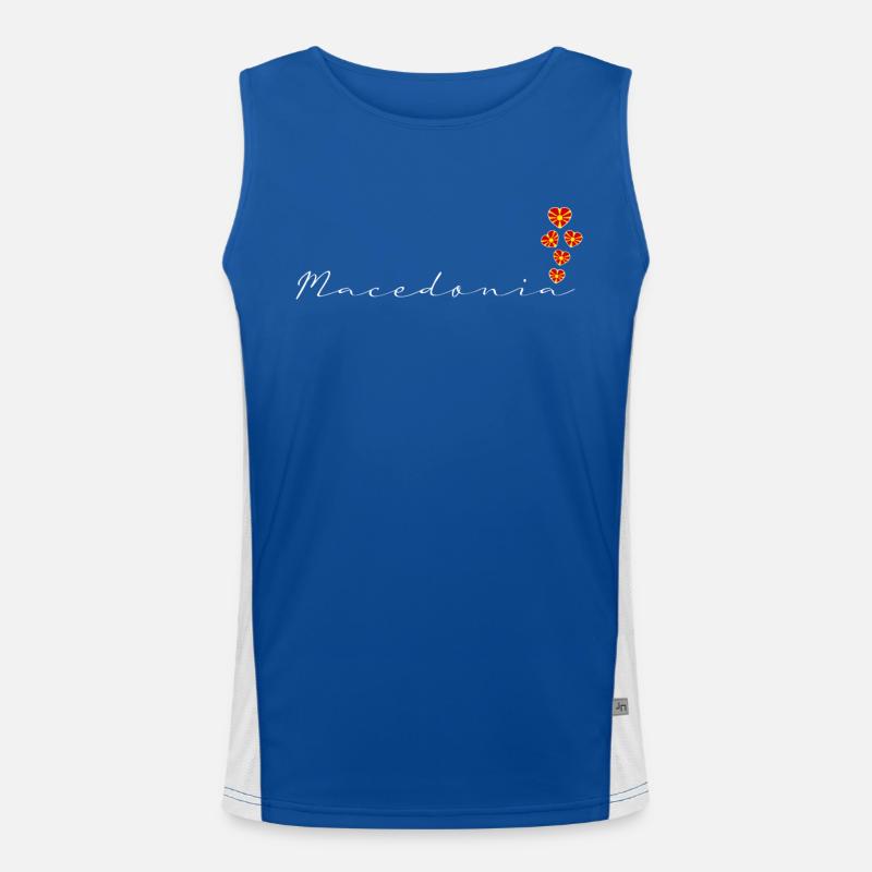 Macédoine Débardeur respirant contrasté Homme 