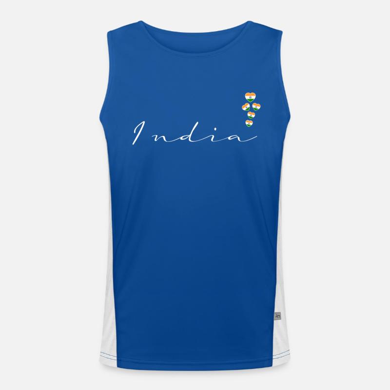 Inde Débardeur respirant contrasté Homme 