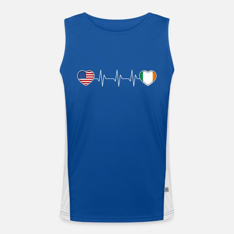 Irlande Débardeur respirant contrasté Homme 