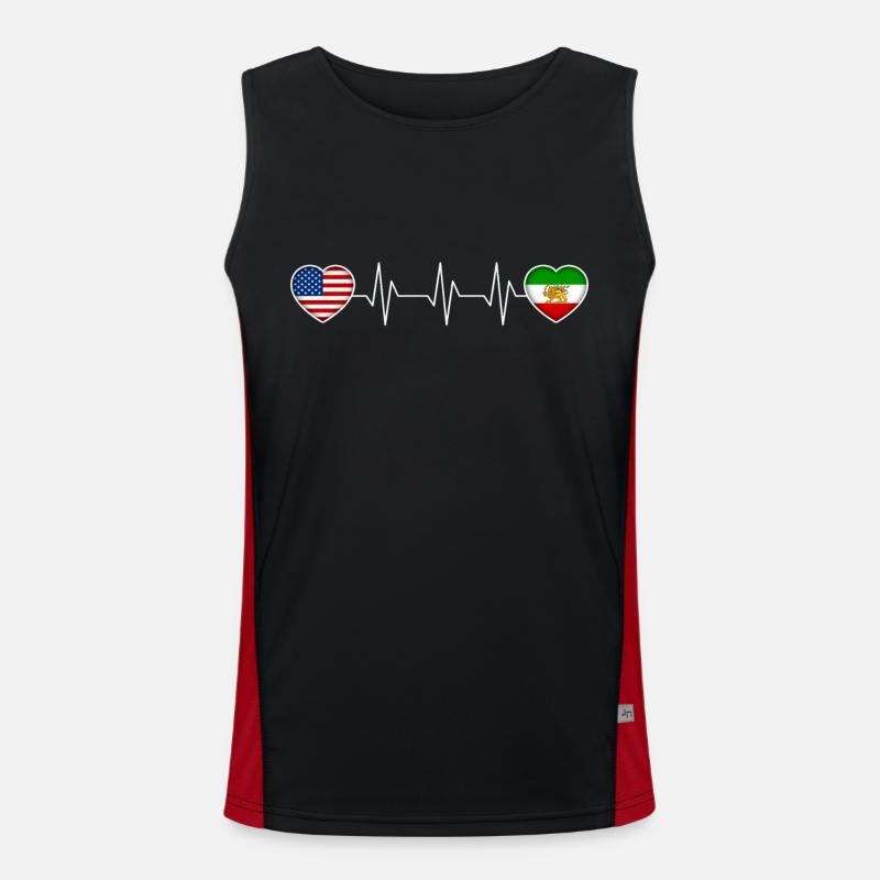 Persia Men's Functional Contrast Tank Top 