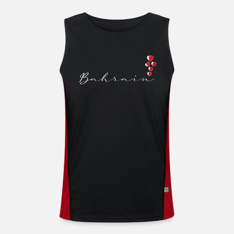 Bahrain Men's Functional Contrast Tank Top 