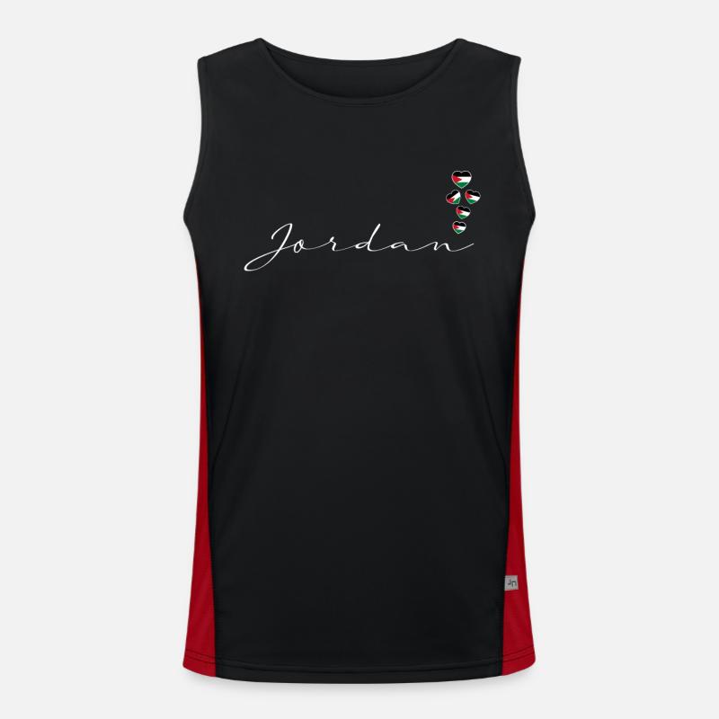 Jordanie Débardeur respirant contrasté Homme 