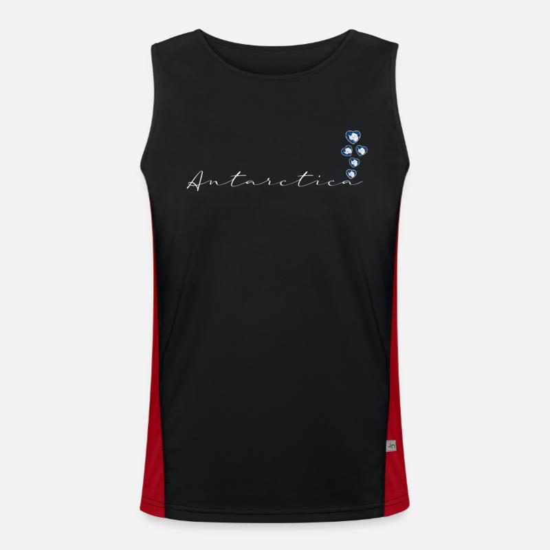 Antarctique Débardeur respirant contrasté Homme 