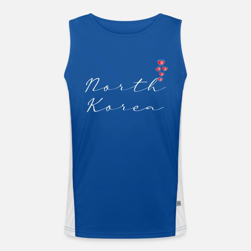 Corée du Nord Débardeur respirant contrasté Homme 