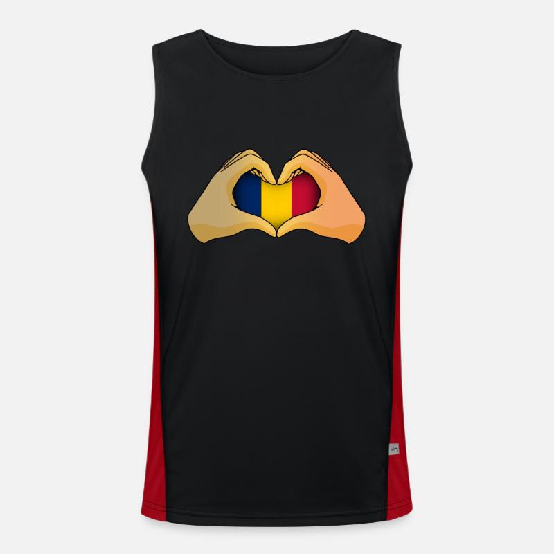 Chad Men's Functional Contrast Tank Top 