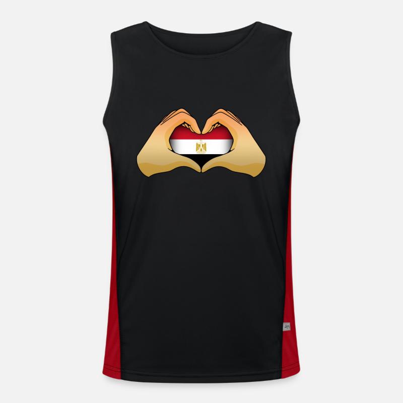 Egypt Men's Functional Contrast Tank Top 
