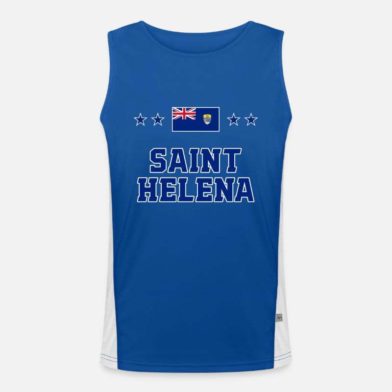 Saint Helena Men's Functional Contrast Tank Top 