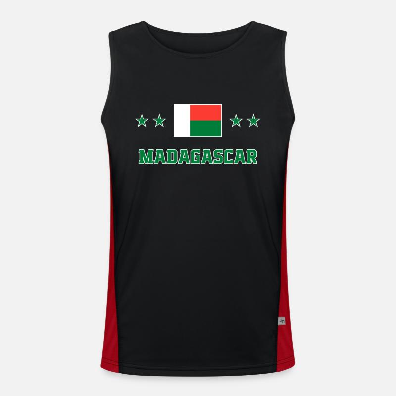 Madagascar Men's Functional Contrast Tank Top 