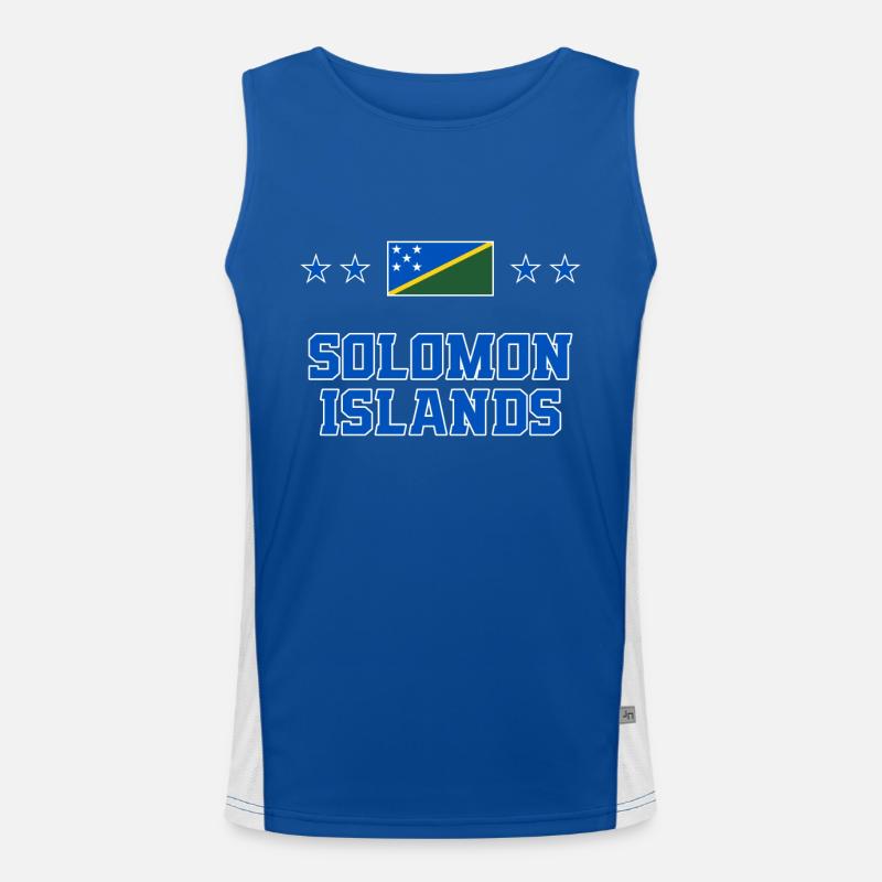 Solomon Islands Men's Functional Contrast Tank Top 