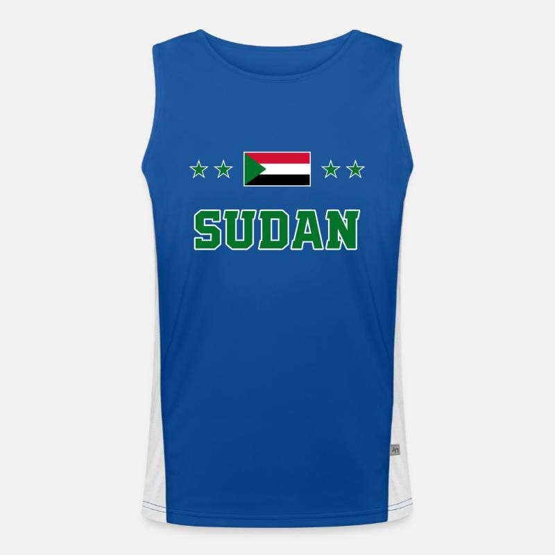Sudan Men's Functional Contrast Tank Top 