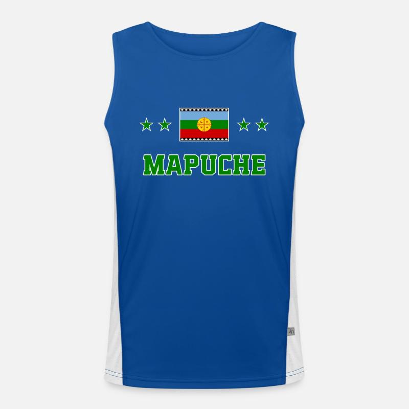 Mapuche Men's Functional Contrast Tank Top 