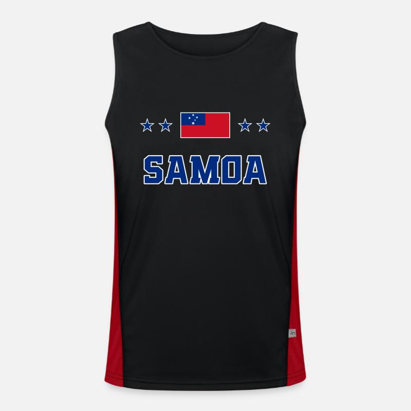 Samoa Débardeur respirant contrasté Homme 