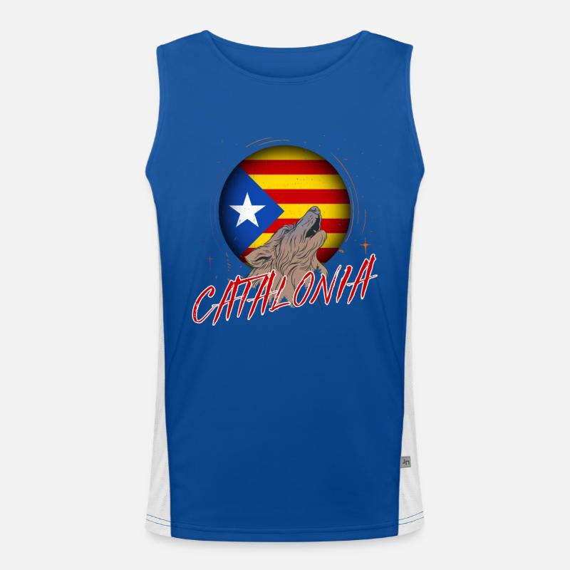 Catalogne Débardeur respirant contrasté Homme 