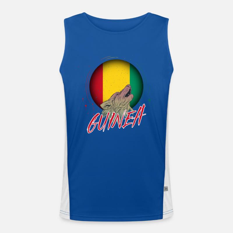 Guinea Funktionelles Kontrast-Tank Top für Männer 