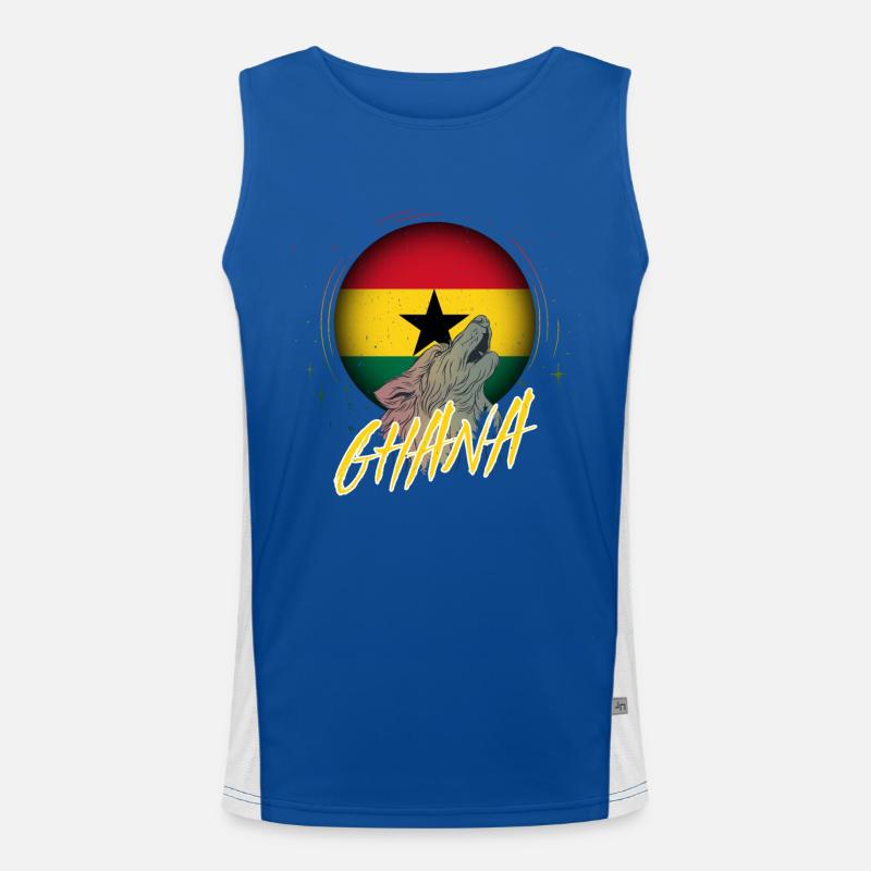 Ghana Débardeur respirant contrasté Homme 