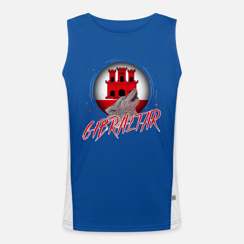 Gibraltar Men's Functional Contrast Tank Top 