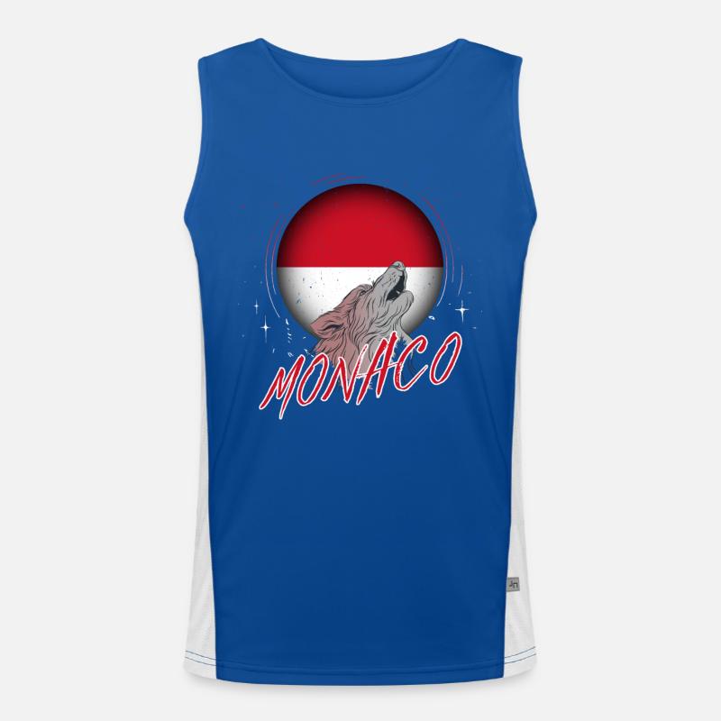 Monaco Débardeur respirant contrasté Homme 
