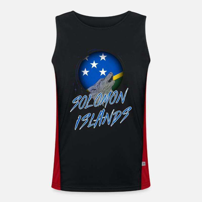 Solomon Islands Men's Functional Contrast Tank Top 