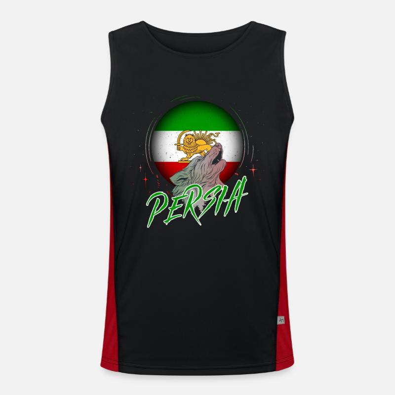 Persia Men's Functional Contrast Tank Top 