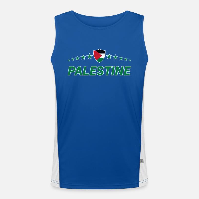 Palestine Débardeur respirant contrasté Homme 