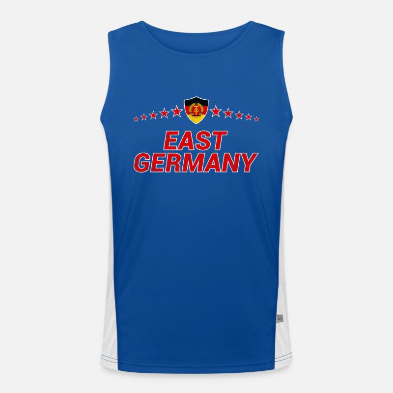 DDR Funktionelles Kontrast-Tank Top für Männer 