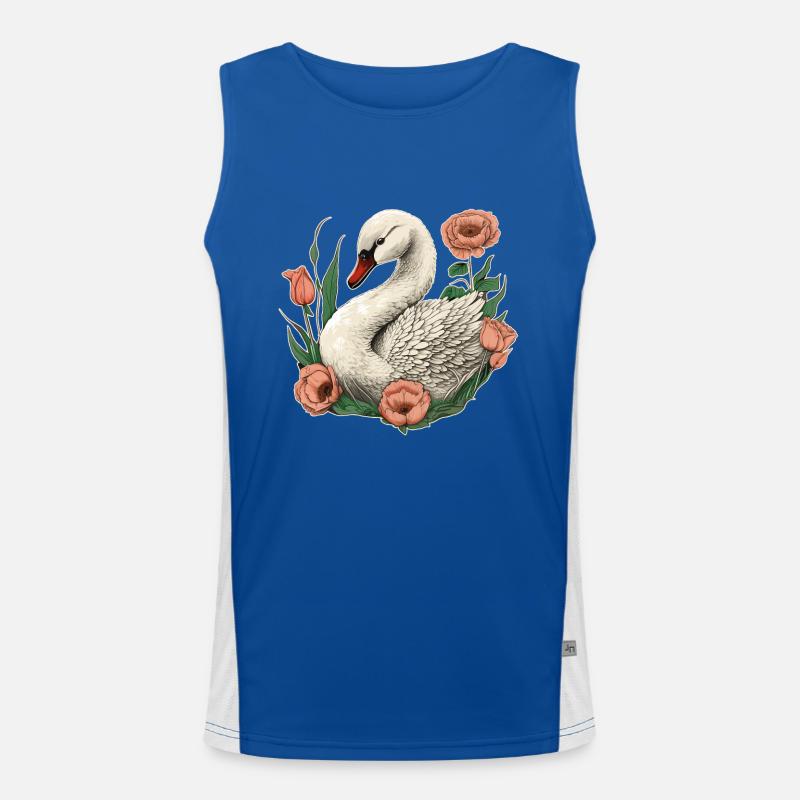 Cygne Débardeur respirant contrasté Homme 