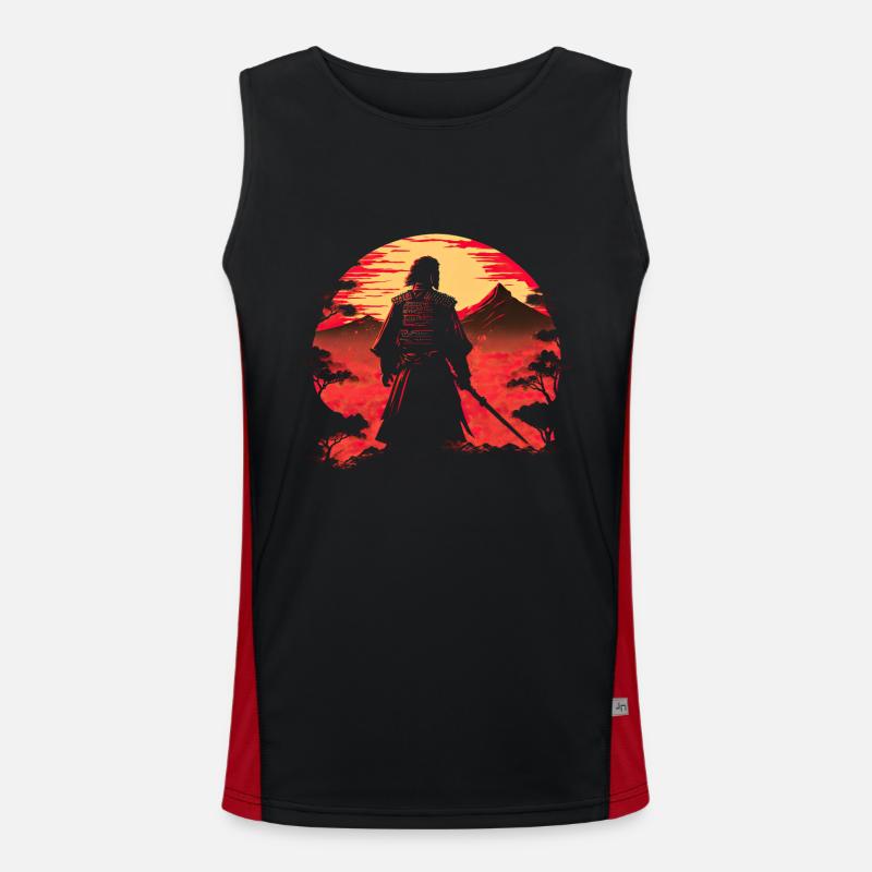 Guerrier samouraï Débardeur respirant contrasté Homme 