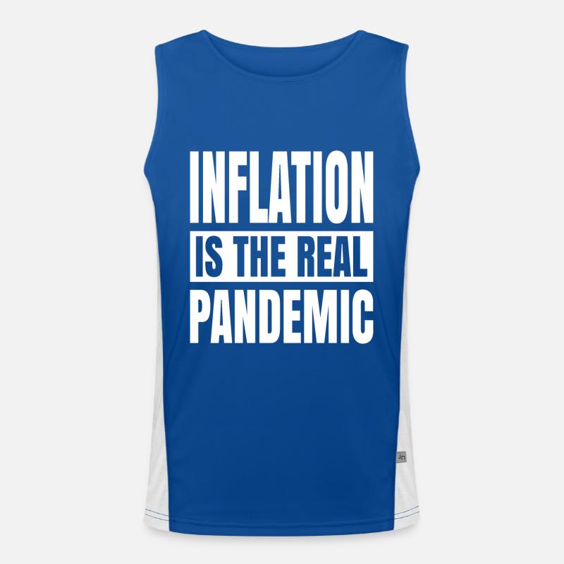L’inflation est la véritable pandémie Débardeur respirant contrasté Homme 