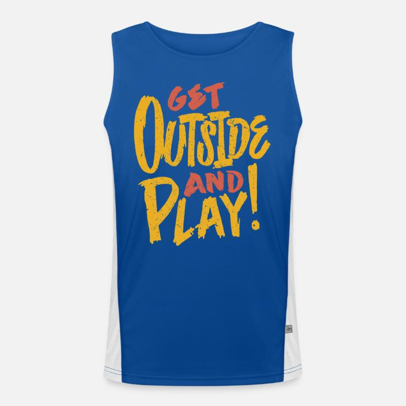 Play Men's Functional Contrast Tank Top 