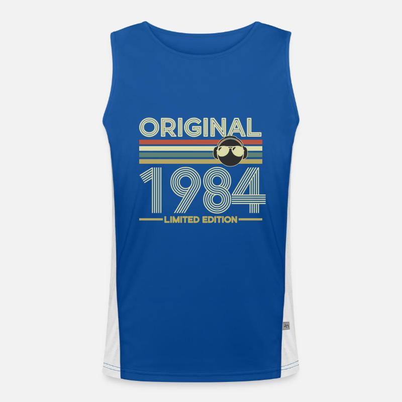 1984 Men's Functional Contrast Tank Top 