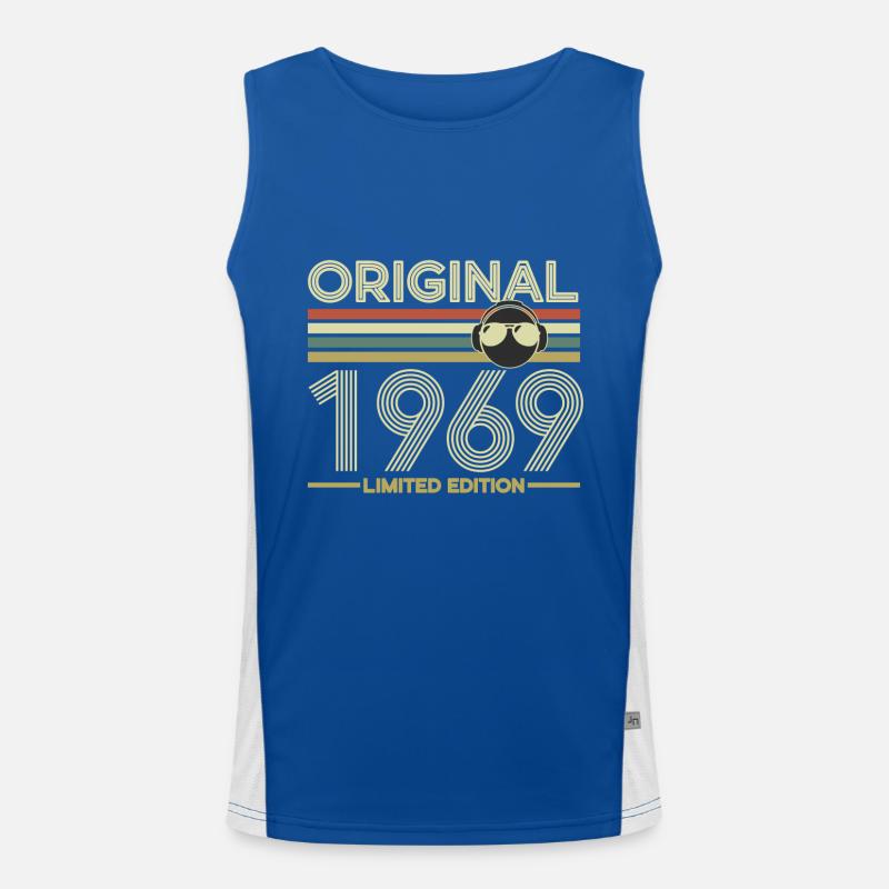 1969 Men's Functional Contrast Tank Top 