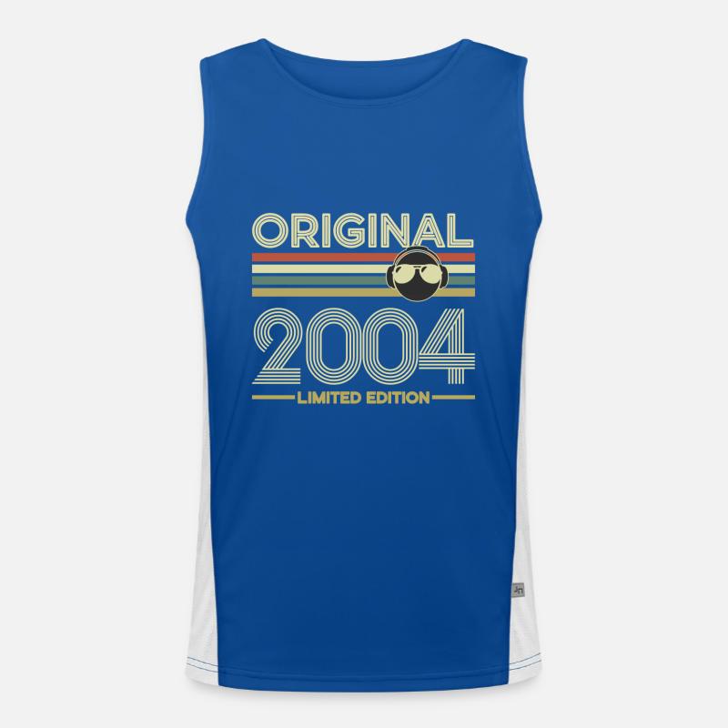 2004 Funktionelles Kontrast-Tank Top für Männer 