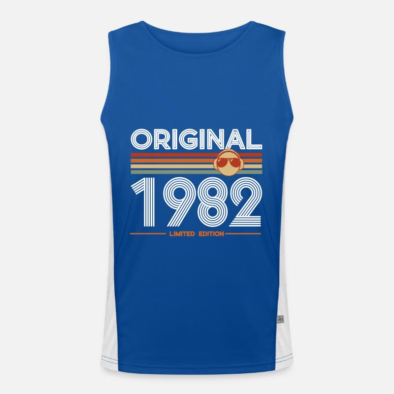1982 Men's Functional Contrast Tank Top 