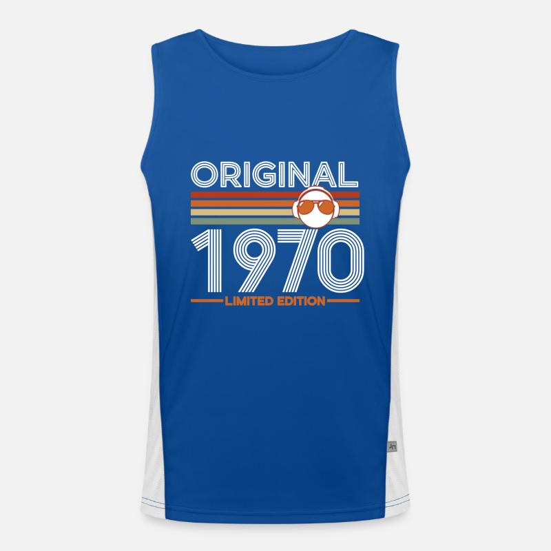 1970 Men's Functional Contrast Tank Top 
