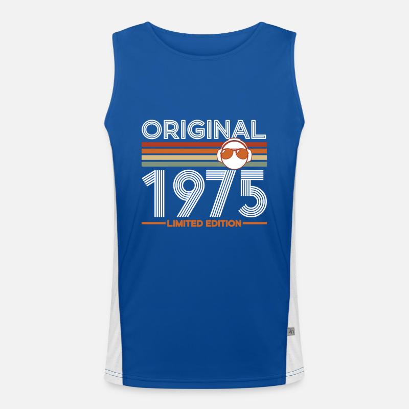 1975 Débardeur respirant contrasté Homme 
