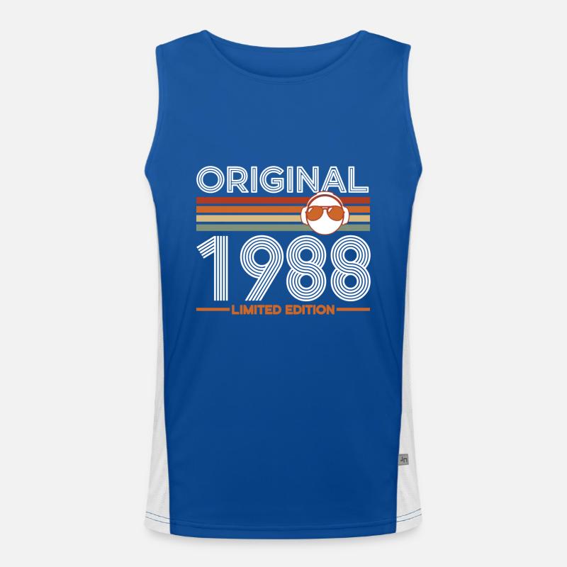 1988 Débardeur respirant contrasté Homme 