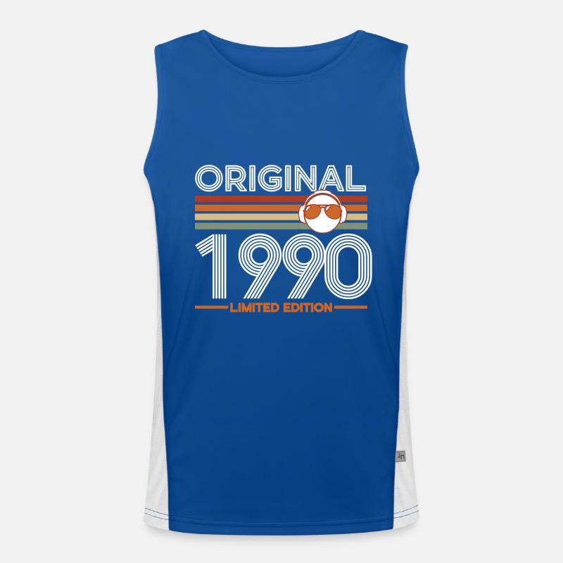 1990 Men's Functional Contrast Tank Top 