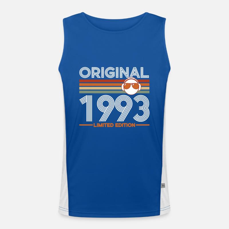 1993 Funktionelles Kontrast-Tank Top für Männer 